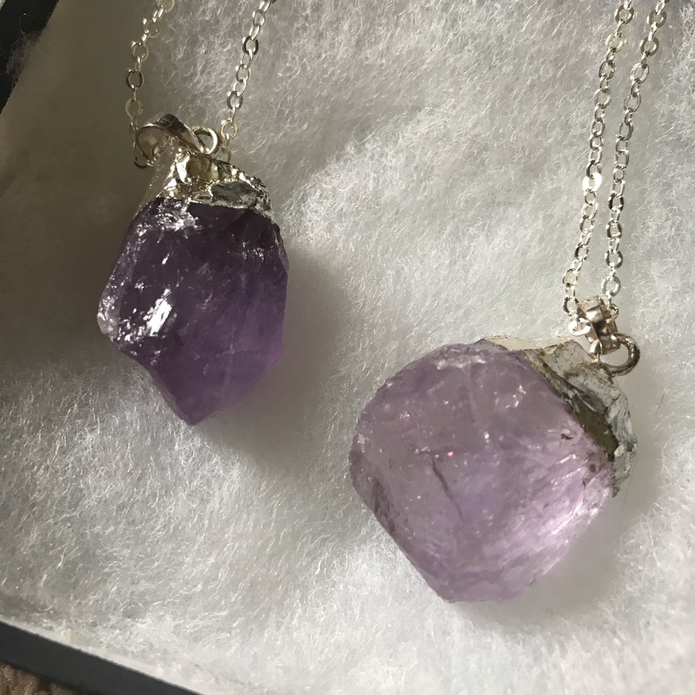 🌙 Handmade Boho Amethyst - Picture 4 of 8
